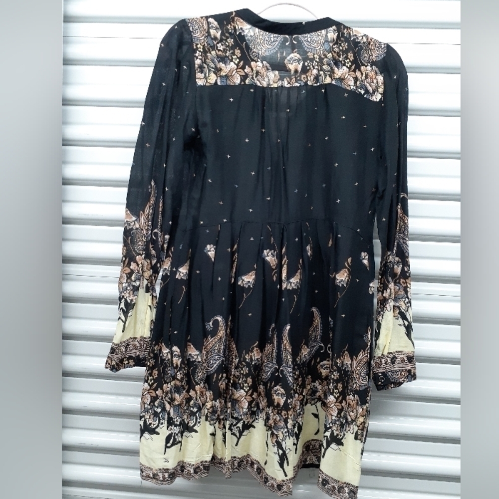 Free People Floral Print Dress Size S - Picture 2 of 4